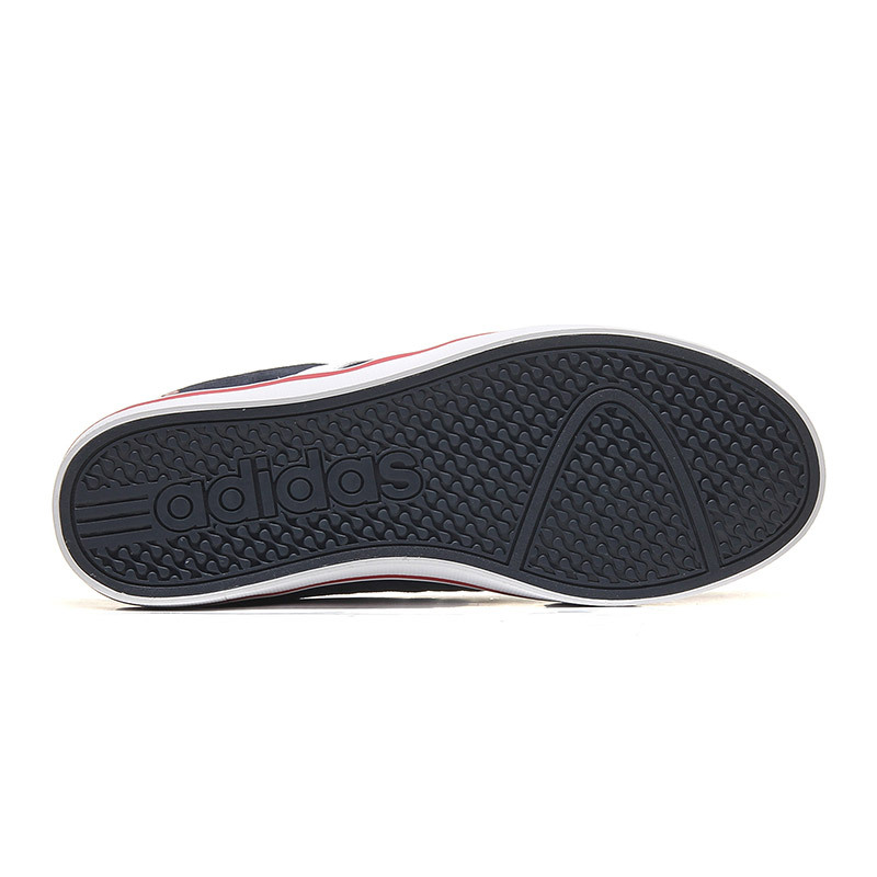 Adidas阿迪达斯男鞋 男子NEO低帮帆布鞋休闲鞋板鞋B74499 蓝色 42.5