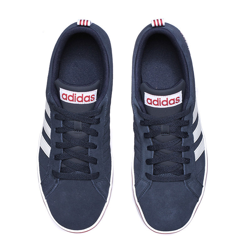 Adidas阿迪达斯男鞋 男子NEO低帮帆布鞋休闲鞋板鞋B74499 蓝色 42.5