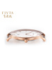 飞亚达(FIYTA)手表 时尚休闲简约防水百搭 男表女士手表石英表钢带情侣表腕表