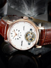 宾爵（BEGEEL）手表 飞轮系列机械男士手表 罗马刻度真钻系列全自动机芯腕表