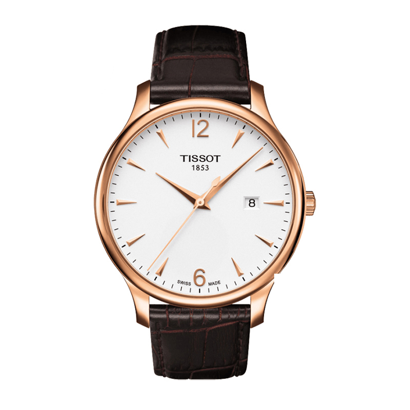 天梭(TISSOT) 瑞士品牌 俊雅系列石英表 男 时尚休闲商务男士手表T063.610.36.037.00 石英男表