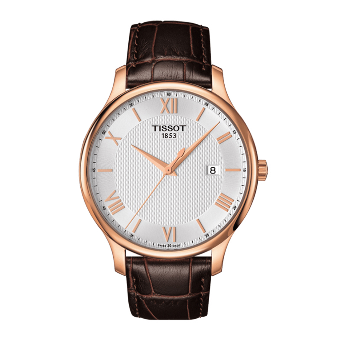 天梭(TISSOT)俊雅系列时尚潮流商务休闲皮带石英男士手表T063.610.36.038.00