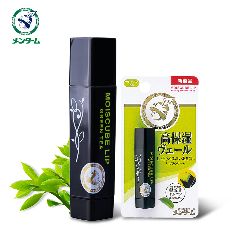 4g近江曼莎水立方椿油润唇膏-绿茶