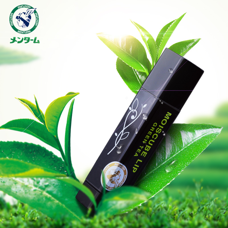 4g近江曼莎水立方椿油润唇膏-绿茶