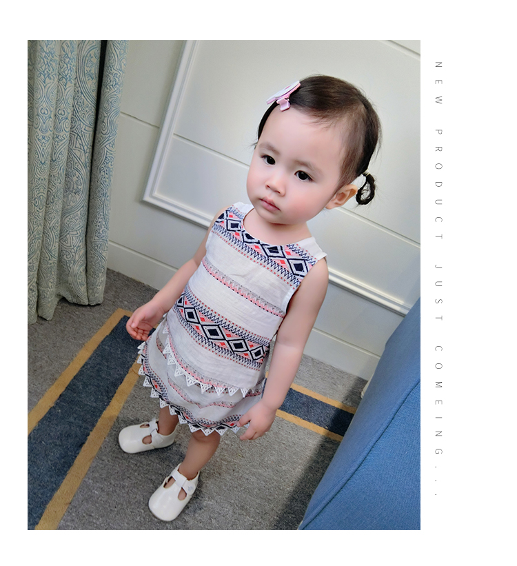 可莉允时尚品牌2017夏装女童短袖套装女宝宝