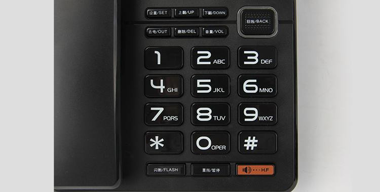 中诺(CHINO-E)商务办公型电话机 G072 白色
