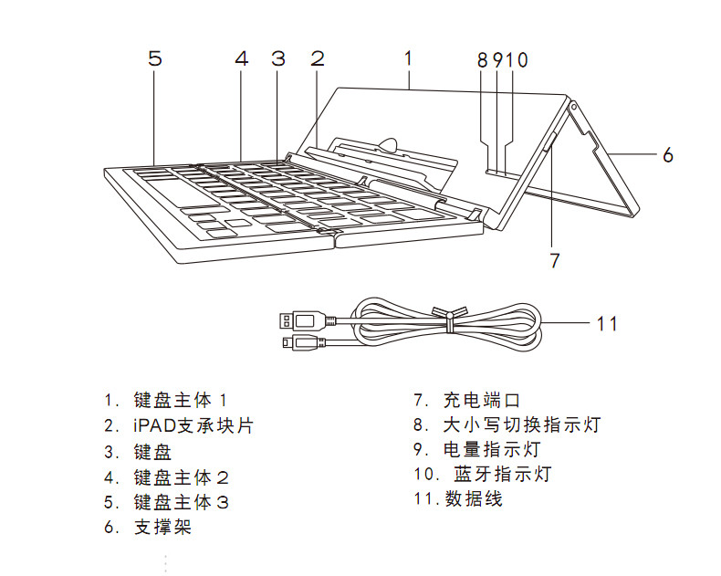 爱酷多(ikodoo) Matebook平板\/华为手机折叠金