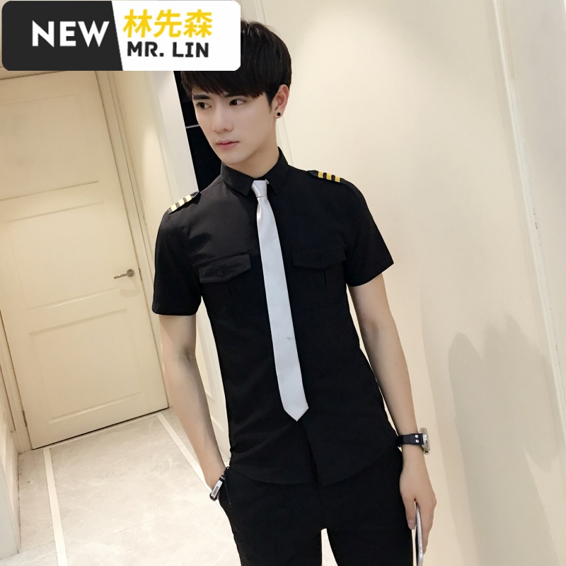 潮流男装美发师理发店发型师夜店酒吧KTV服务