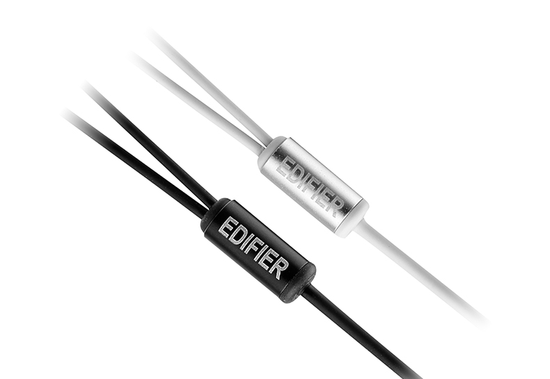 Edifier/漫步者 H285无麦入耳式重低音通用耳塞高保真立体声耳机 白色