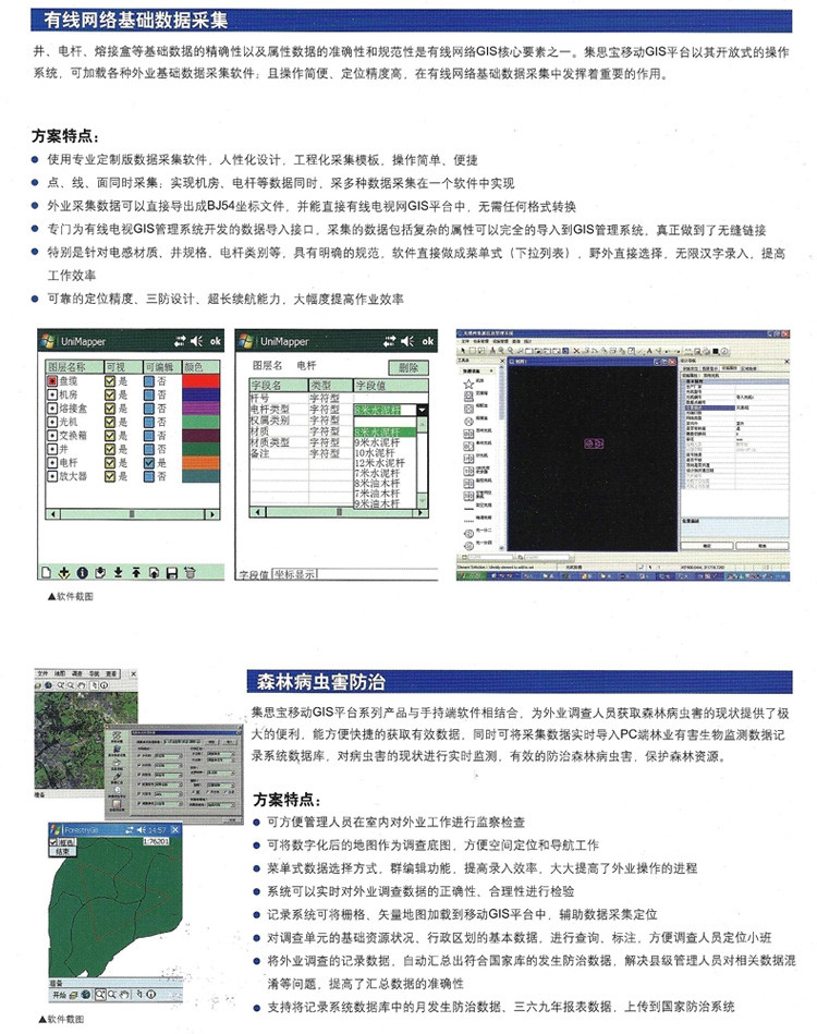 集思宝MG721W GPS手持机 户外导航仪 500万