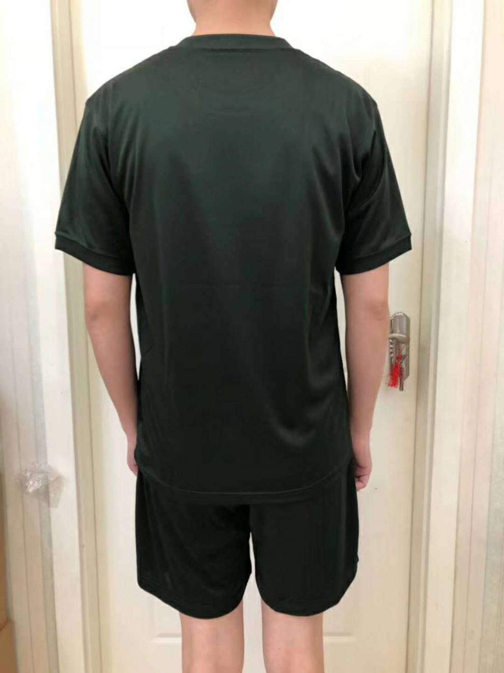 hoscene新式16式武体能服夏季套装作训服套装男迷彩短袖t恤训练耐磨