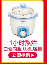 中亲快炖电粥锅0.8L DB03