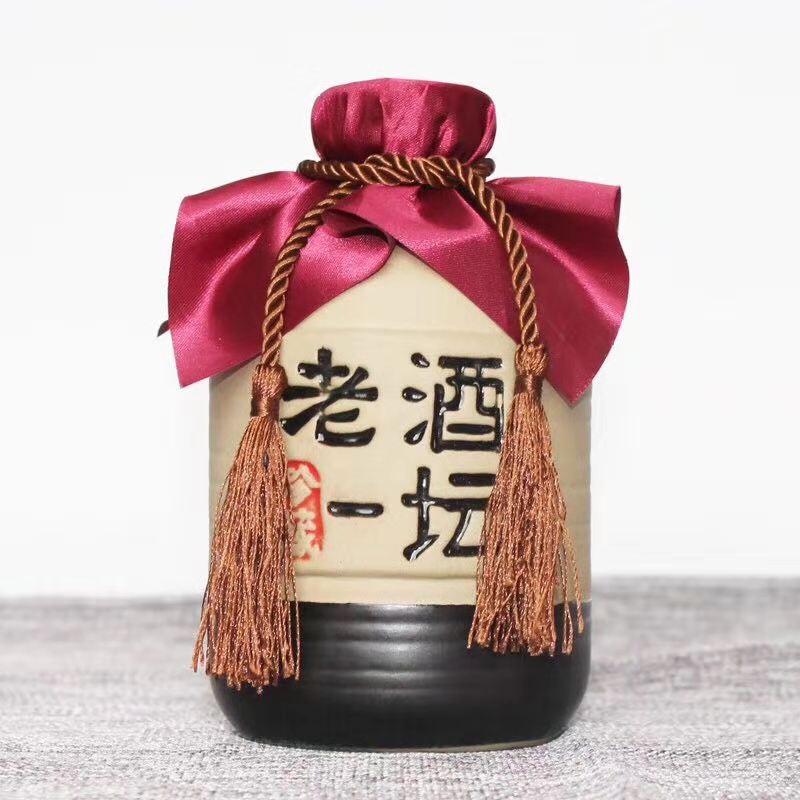 高度粮食白酒 思德宜老酒一坛 52度浓香型特曲酒500ml