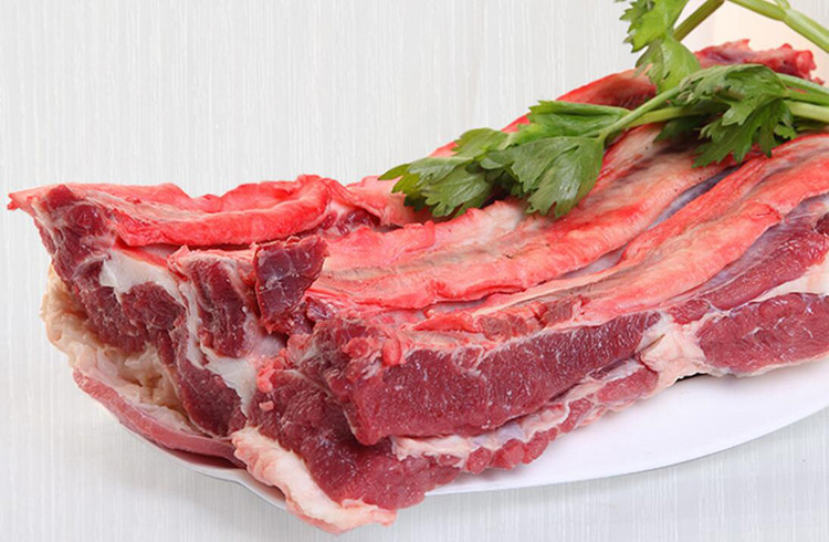 七果果 牛腩1kg 内蒙古新鲜牛肉 生鲜 半筋牛肉