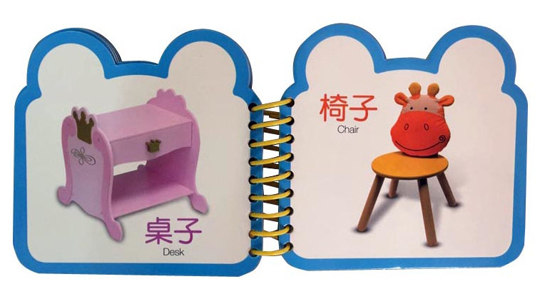 《婴幼儿童撕不烂早教书玩具0-3岁宝宝识字卡