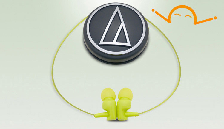 铁三角（Audio-technica）ATH-CLR100 蓝色 入耳式耳机