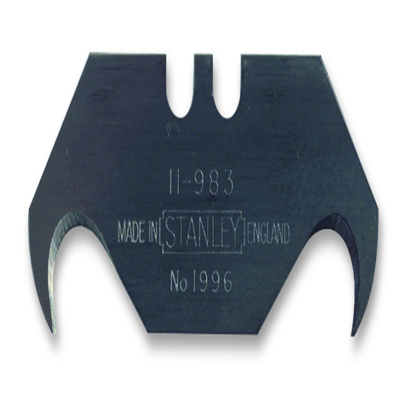 史丹利 钩形刀片(x5) 11-983-0-11C 黑色