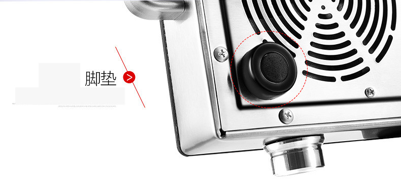 欧伦萨 户外运动电陶炉家用2200W火锅电磁炉