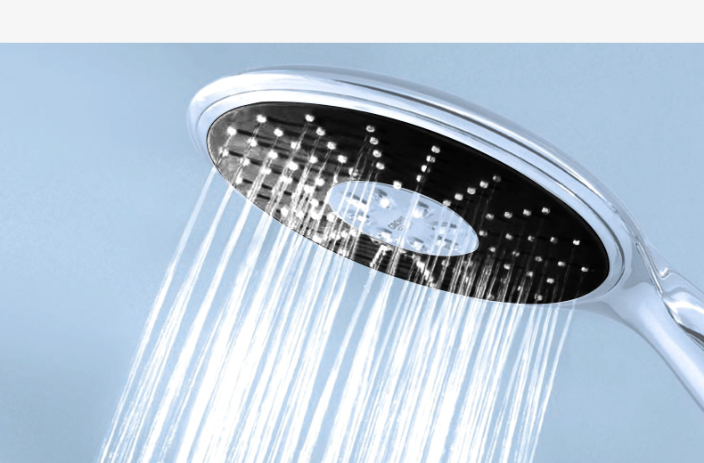 德国-高仪（GROHE）淋浴花洒喷头 手持花洒 11种出水方式 4式按键出水花洒 26107000 银色