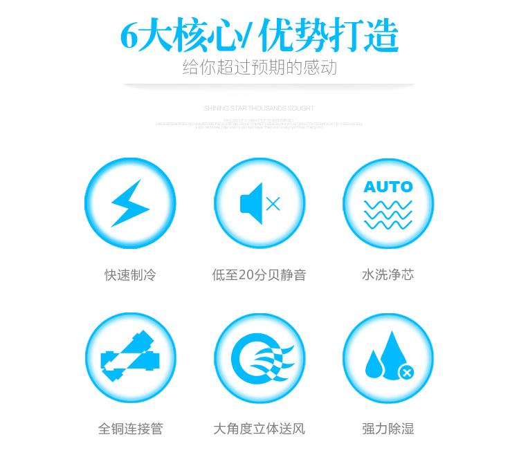 奥克斯(aux) 1.5匹 3级能效 定频 单冷空调kf-35gw/nfa1 3