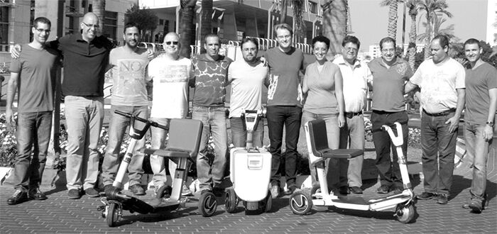 以色列进口movinglife 老年代步车 电动三轮车可