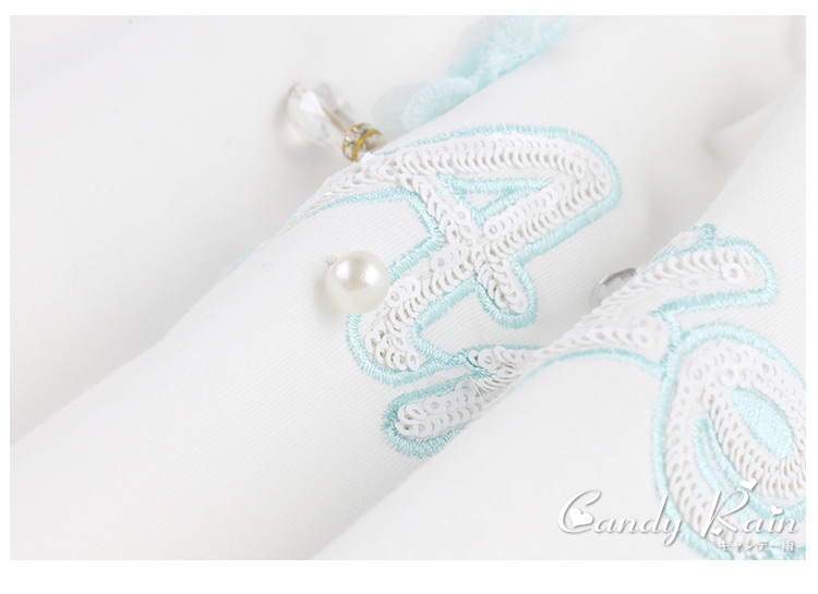 一字肩上衣女秋季2017新款糖果雨日系甜美女