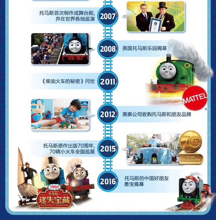 Thomas & Friends 托马斯和朋友托马斯电动系列之雪地大冒险轨道套装DHC78