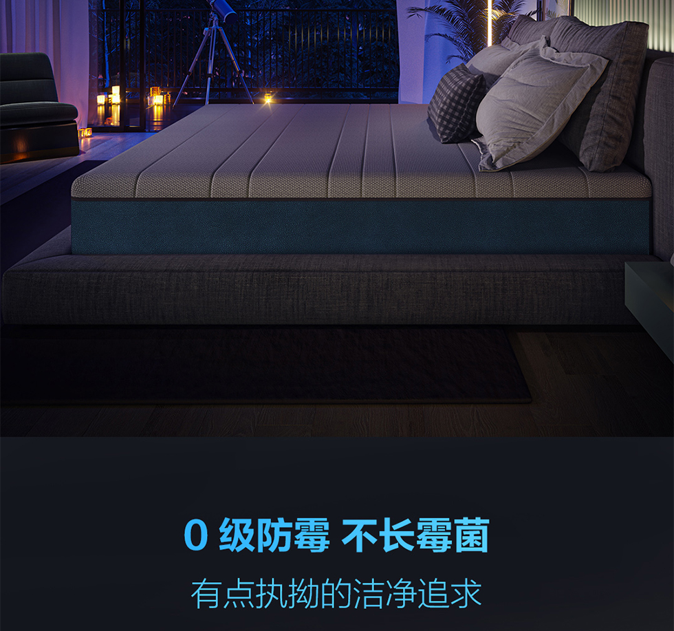 自适应软硬可调节智能床垫zero