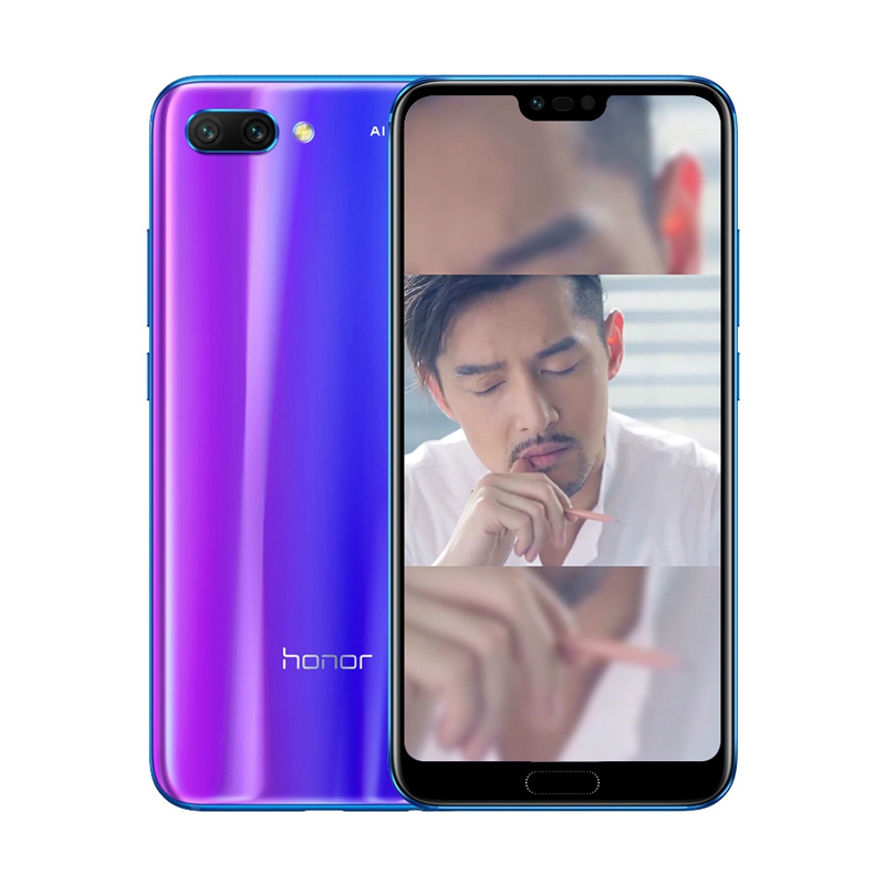 honor/华为荣耀10 6gb 64gb 幻影蓝 全网通高配版智能手机