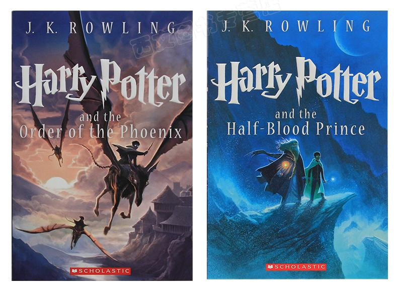 现货!美版 哈利波特英文版全集 原版全套正版书1-7 harry potter