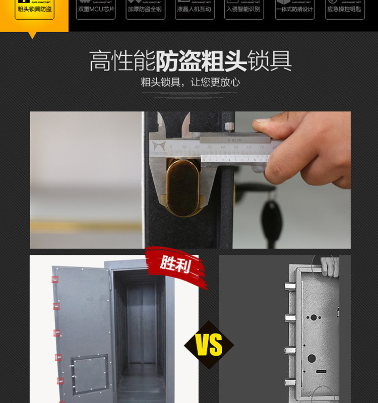 虎牌保险柜 虎牌定制系列 金库门 活动金库 根据