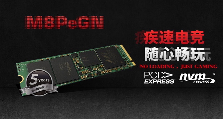 浦科特（PLEXTOR）M8PeGN系列512G 笔记本电脑SSD固态硬盘PCIe接口 NVMe协议