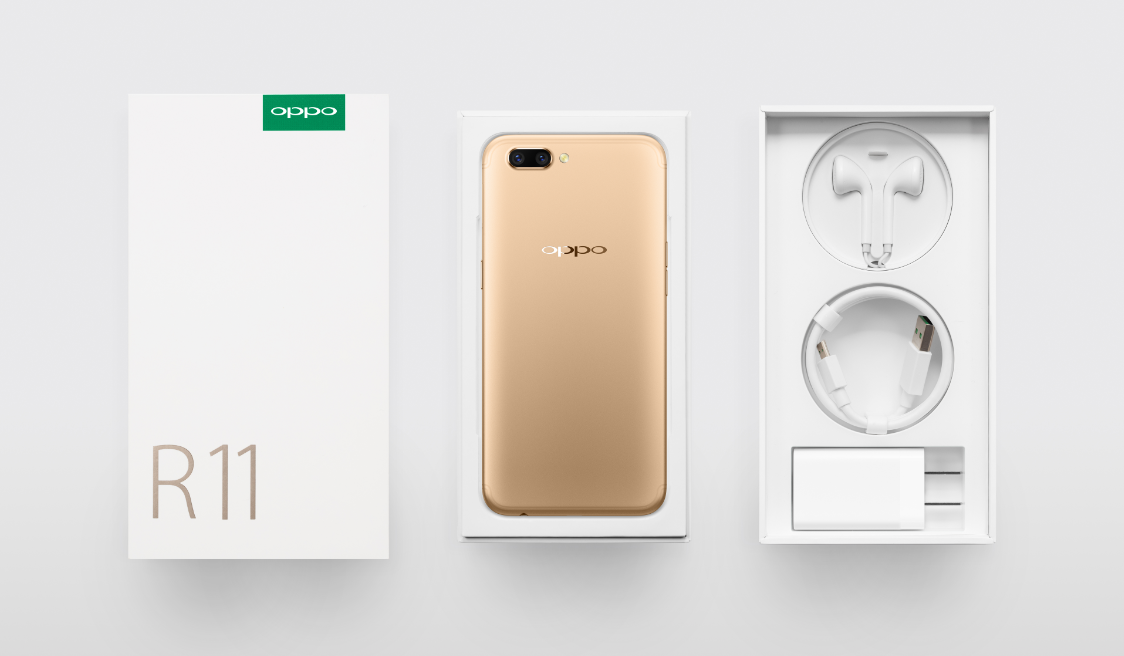 OPPO R11 全网通版手机 金色 64G/4G