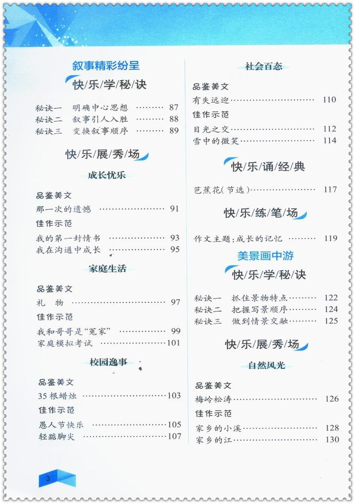 15初中生满分作文一本全 快乐作文快乐成长顶