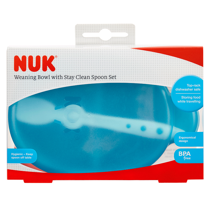 NUK便携式宝宝餐具盒