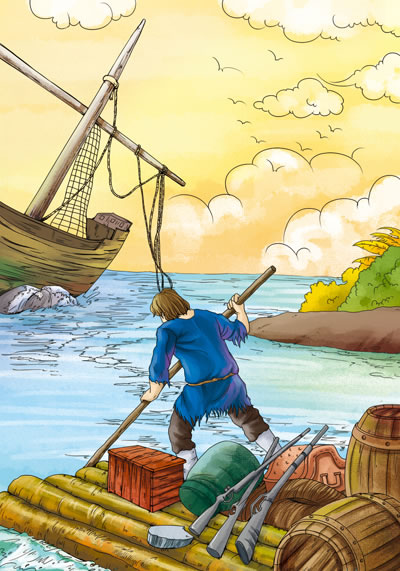 鲁滨孙漂流记9
