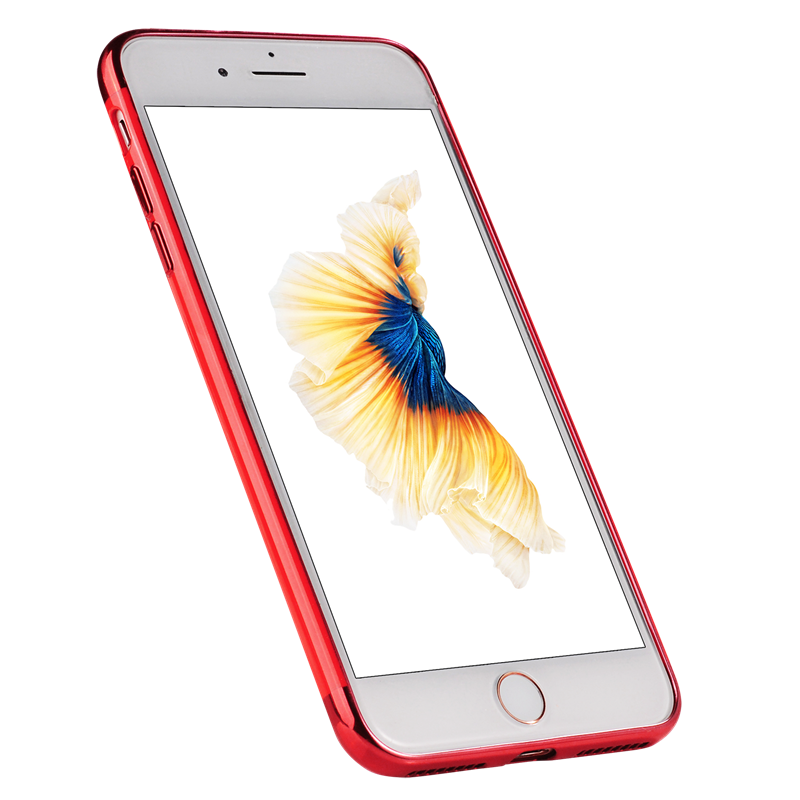酷猫 苹果6sPlus炫红手机壳新款保护套 iPhone