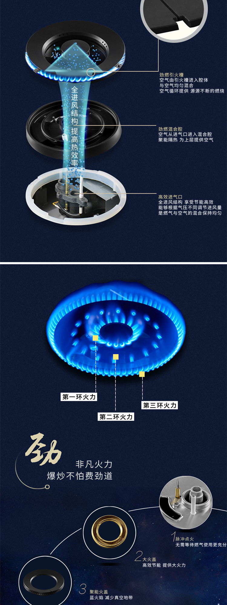 德意大吸力抽油烟机燃气灶具套餐穹顶油烟机825T+711B 吸油烟机燃气灶套餐 烟灶套装