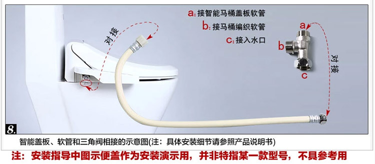 悦康LOYOKO卫洗丽洁身器 智能马桶盖B30-W