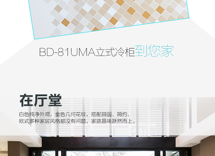 美的冷柜 BD-81UMA (白色)