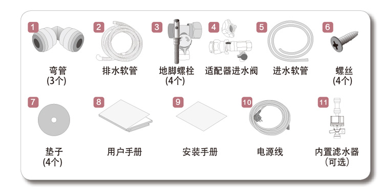【大宇(DAEWOO)洗衣机 迷你壁挂滚筒洗衣机