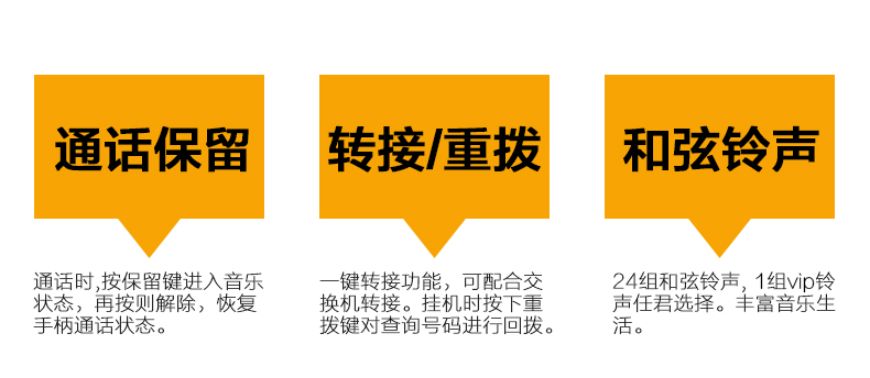 摩托罗拉(MOTOROLA)普通家用/办公话机来电显示电话机商务有绳座机CT410C(白色)