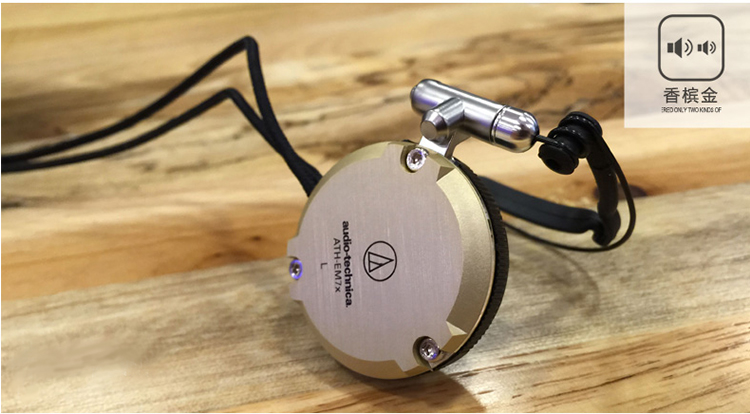 铁三角(Audio-technica) ATH-EM7X 复刻版耳挂式耳机 运动挂耳式 灰色
