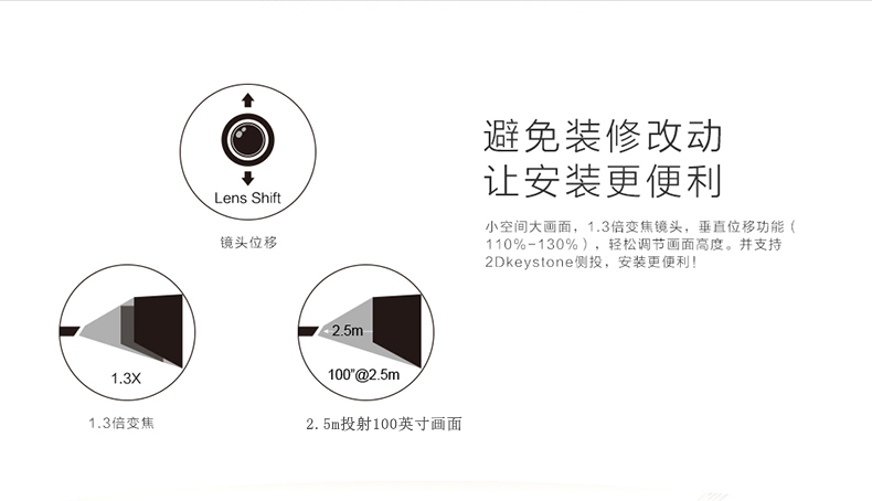 明基(BenQ) W2000 数码投影机