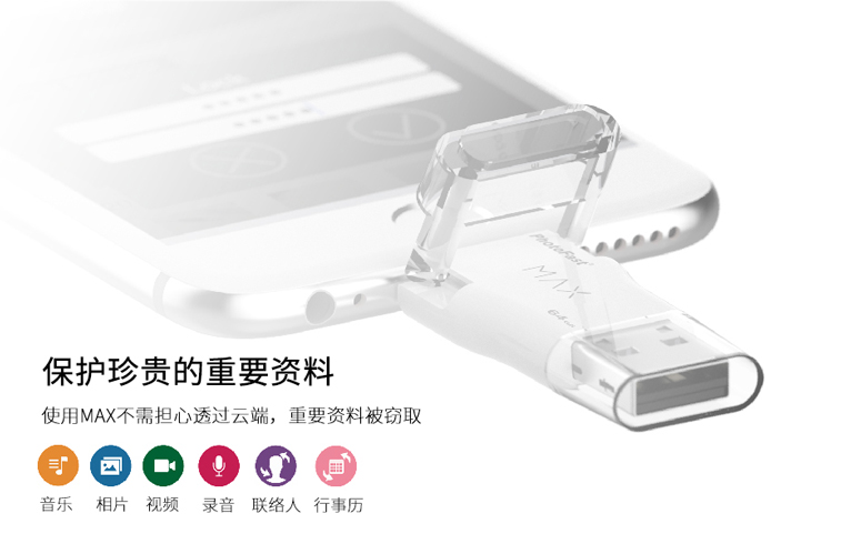 立达(Gigastone) PhotoFast Max USB2.0苹果U盘32GB