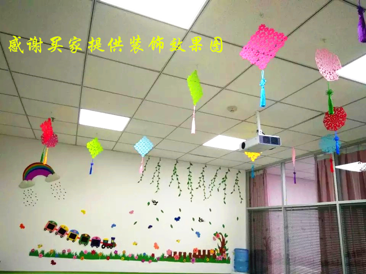 新款幼儿园吊饰挂饰商场店铺空中吊饰走廊环境装饰品创意装饰布置材料