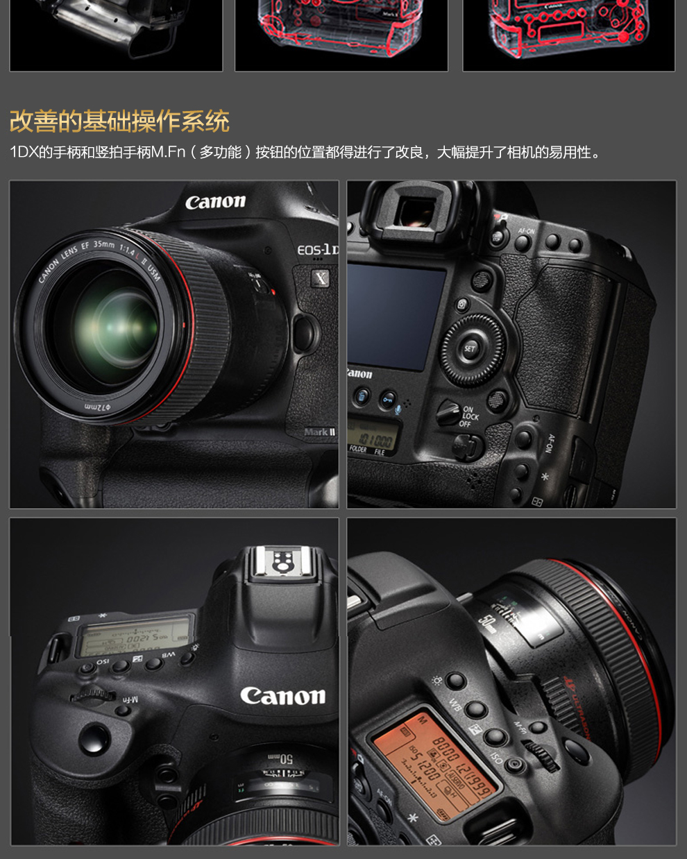 苏宁国际佳能(canon) 全画幅专业单反相机eos-1d x mark ii单机身1dx2