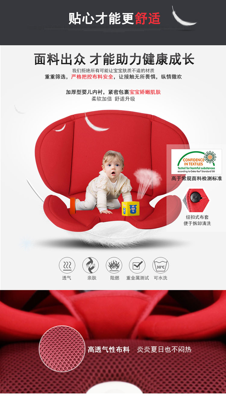 kiwy原装进口宝宝汽车儿童安全座椅isofix硬接口 9个月-12岁 无敌浩克荣耀版 道奇蓝