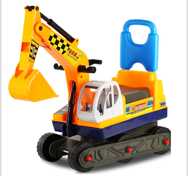 Luckyted宝贝星 M4儿童玩具男孩 挖土机玩具工