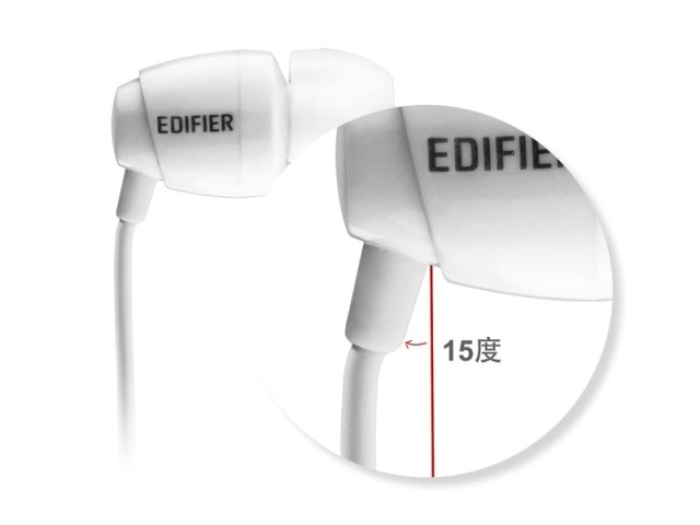 Edifier/漫步者 K210台式电脑耳机双插头入耳式游戏耳麦带话筒2米 黑色